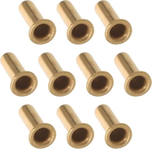Luxshiny 10pcs Metal Crimp Fittings Inserts for Oil Tubing and Pipes, High Pressure Resistance Versatile Design, for Hydraulic and Pneumatic Systems in Kuwait