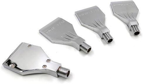 Metal Air Blow Flat Nozzle, Aluminum Alloy Blow Jet, Paint Nozzle, F1/4-ALMA, Dust Removal in Kuwait