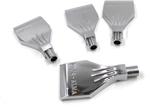 Metal Air Blow Flat Nozzle, Aluminum Alloy Blow Jet, Paint Nozzle, F1/4-ALMA, Dust Removal in Kuwait