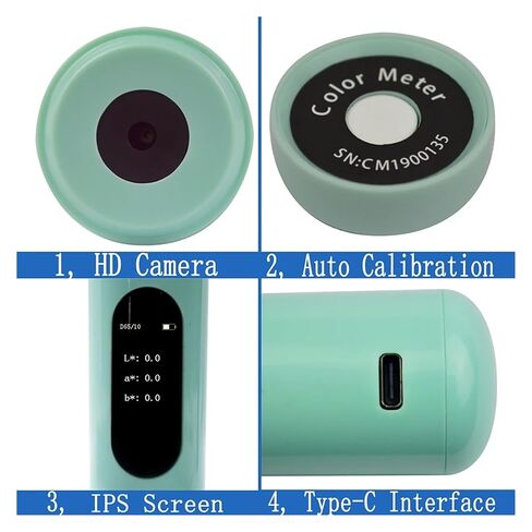 Color Sensor, Pocket Colorimeter, More Than 30 Parameters,Paint Color Matching Tool,Measure Color Values Instantly Multi-Functional in Kuwait