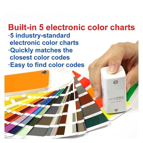Colorimeter for Coating Colorchecker Portable Digital Color Sensor, Color Reader 45°/0° LS170 Multi-Functional in Saudi Arabia