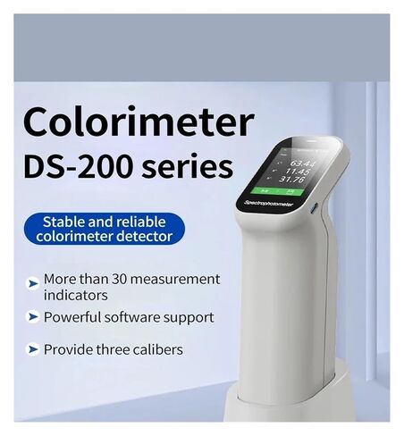 Handheld Colorimeter, Precise Color Analyzer. Φ6mm Color Difference Meter for Lab Tool,Tailoring, Coatings Multi-Functional in Saudi Arabia