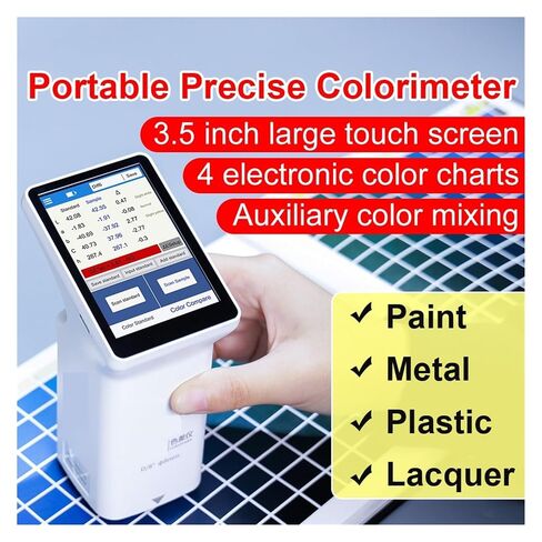Portable Colorimeter Color Meter Digital Handheld Colorimeter High Precision Colormeter D/8 for Paint Multi-Functional in Saudi Arabia