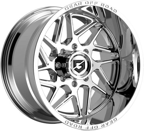 نسبة جير أوف رود 761C كروم 20x10 8x6.5-19 ملم (761C-2108119) in Kuwait