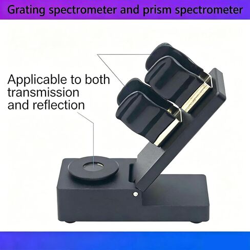 Gem Spectroscope Focusing Prism Stand, Diffraction Spectroscope Support Bracket, 0-90° Adjustable Angle, Supports Transmission and Reflection, for Antique and Gemstone in Kuwait