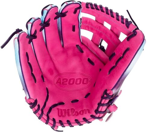 Wilson A2000 1777 Raspberry Clouds 12.75" Baseball Glove: WBW1042601275 Left Hand Thrower in Kuwait