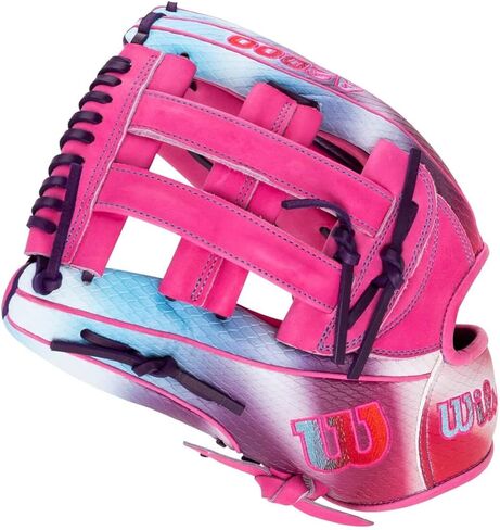 Wilson A2000 1777 Raspberry Clouds 12.75" Baseball Glove: WBW1042601275 Left Hand Thrower in Kuwait