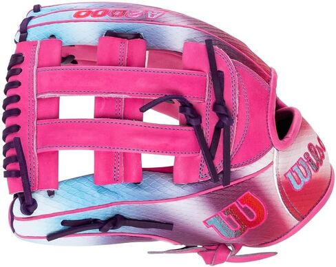Wilson A2000 1777 Raspberry Clouds 12.75" Baseball Glove: WBW1042601275 Left Hand Thrower in Kuwait