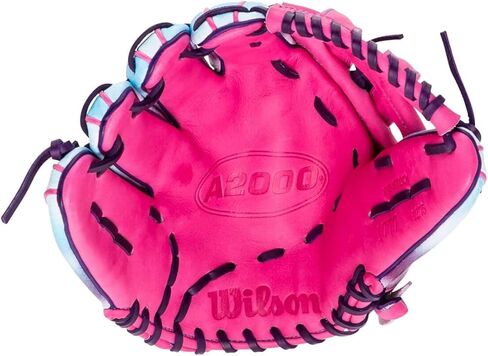 Wilson A2000 1777 Raspberry Clouds 12.75" Baseball Glove: WBW1042601275 Left Hand Thrower in Kuwait