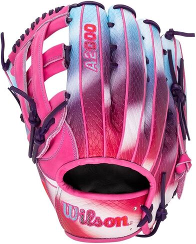Wilson A2000 1777 Raspberry Clouds 12.75" Baseball Glove: WBW1042601275 Left Hand Thrower in Kuwait