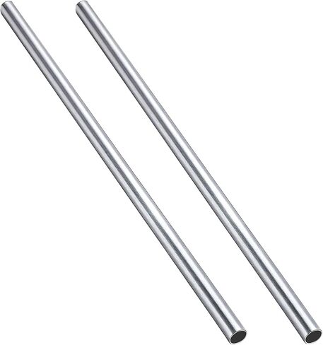 2 Pack 1" Od 304 Stainless Steel Tubing 30-Inch Length 1.5mm Wall Thickness Weldable Tubing Round Metal Tube Industrial for Home Furnishing Machinery in Saudi Arabia