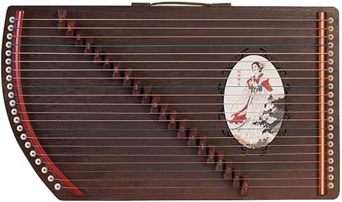 Guzheng Finger Practice Tool, 21 Strings, Small and Portable Guzheng, Suitable for Professional and Beginners(D) in Saudi Arabia
