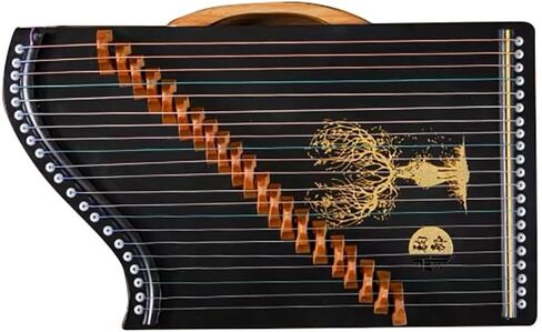 Mini Guzheng, 21 Strings and Independent Zither Codes, Chinese String Instrument with Accessories Suitable for Beginners/Professionals(E) in Saudi Arabia