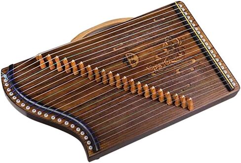 Portable Guzheng, 21 Strings, Zither Instrument with Accessories Suitable for Beginners, Adults, Children, Professionals(F) in Saudi Arabia