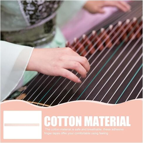 100PCS Finger Tape Breathable Cotton Adhesive Protector for Instrument Nail Protection Pipa Supplies in Saudi Arabia