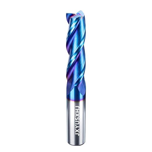 VIC004 Upcut CNC Router Bits 1/4 بوصة عرقوب 1/8 بوصة قطع ضياء لولبية راوتر بت، 3 مطاحن نهاية كربيد مع طلاء قاطع طحن لنقش الخشب PVC (1/4S*1/8D*1-1/4CL*2-1/2OVL) in Kuwait