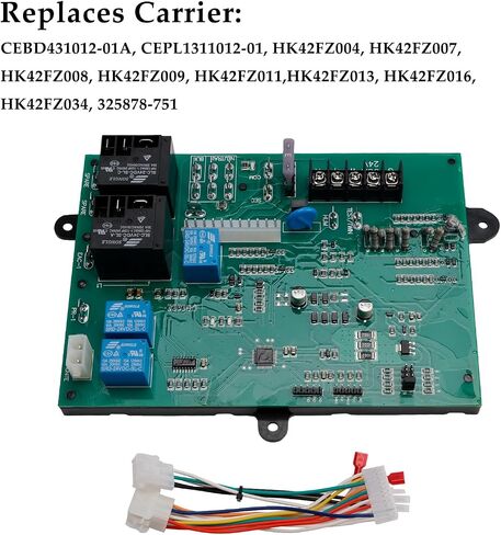 ICM282A لاستبدال لوحة التحكم في الفرن الناقل - متوافق مع CEBD431012-01A، سلسلة HK42FZ، سهل التركيب، LED تشخيصي، ترموستات 24VAC، حماية القطبية العكسية in Kuwait