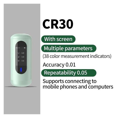 Portable Color Analyzer,Mobile APP Colorimeter 38 Indexes,Precise 0.01 for Color Matching,Measuring Color Difference Multi-Functional in Saudi Arabia