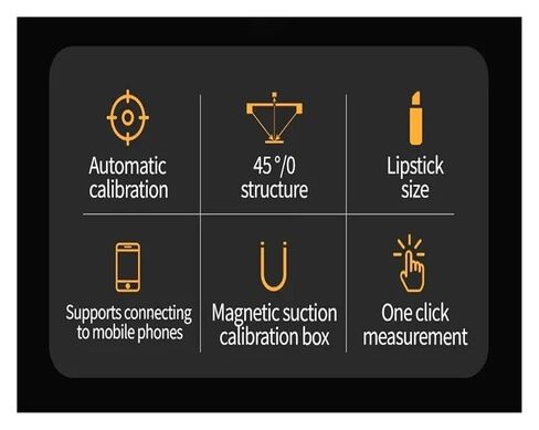 Portable Color Analyzer,Mobile APP Colorimeter 38 Indexes,Precise 0.01 for Color Matching,Measuring Color Difference Multi-Functional in Saudi Arabia