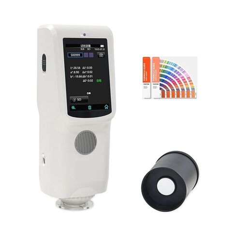 Portable Precise Color Reader Plastic Paint Coating Color Testing Meter CR8 Spectrophotometer for Color Capturing, Matching Multi-Functional in Saudi Arabia