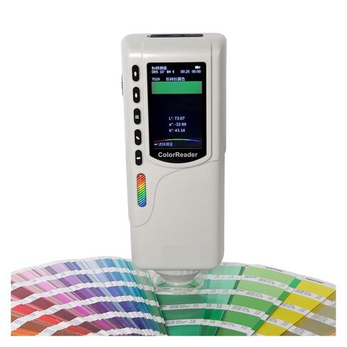 Digital Precise CR5 Colorimeter Precision Spectrophotometer 4mm Aperture Color Reader for Color Capturing, Matching, Comparing, Saving Multi-Functional(Paper Testing Instrument) in Saudi Arabia