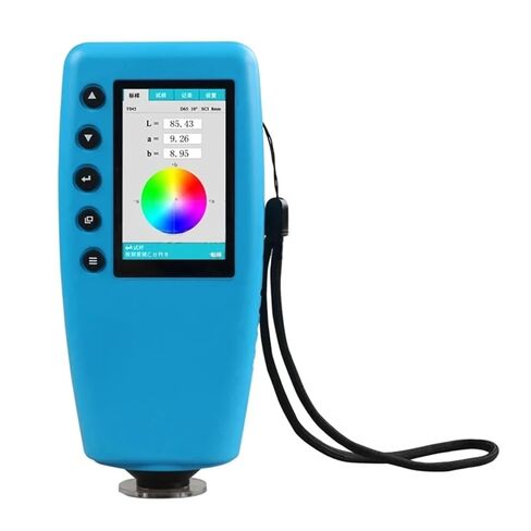 Digital Color Reader, Portable Accurate Colorimeter WR18 Color Meter Switchable Caliber with 4mm 8mm WR10 Multi-Functional(WR-10 4mm) in Kuwait