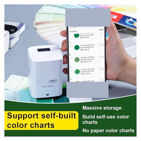 Digital Colorimeter Color Reader Portable Color Meter Rugged Colorimeters D/8 for Plastic Paint Multi-Functional in Kuwait