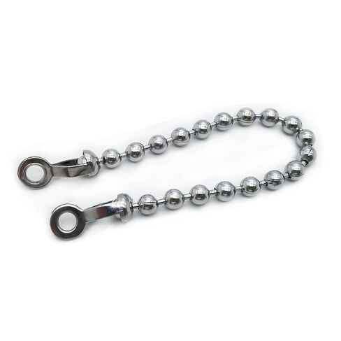 30PCS 4.5mm Silver Stainless Steel Ball Chain Pull Ring Connector Pearl Chain Clasp Flower Basket Buckle Hardware Accessories in Kuwait