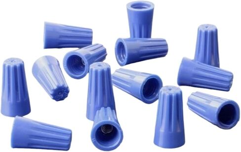 Twist-On Wire Connector Connection Nut Barrel Screw Rohs Ul (Wire Range) Blue (22-14) Qty 200 Durable Automotive Repair Part Heavy-Duty Solution Built for Long-Term Use in Kuwait