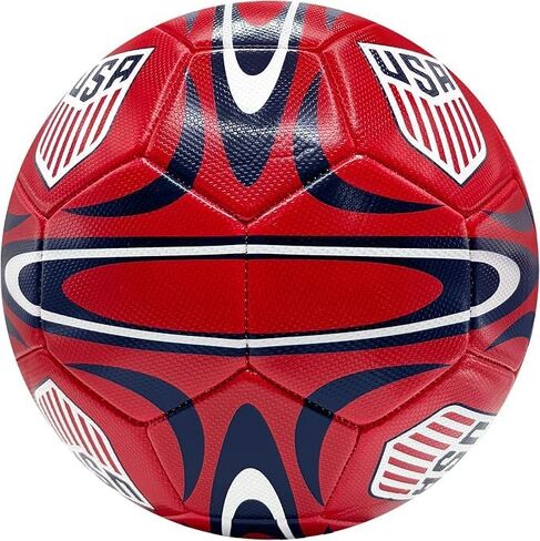 Icon Sports Officially Licensed U.S. Soccer Federation USMNT Soccer Ball Size 5 - Classic Stripes in Saudi Arabia