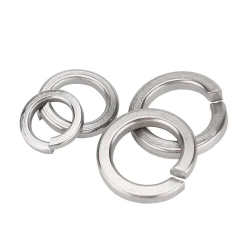 10-500Pcs 304/316 Stainless Steel 2# 4# 6# 8# 10# 12# 1/4 5/16 3/8 7/16 1/2 9/16 5/8 3/4 7/8 1 Spring Split Lock Gasket Elastic Gasket Washers Hardware(3I4(10pcs)-304 Steel) in Kuwait