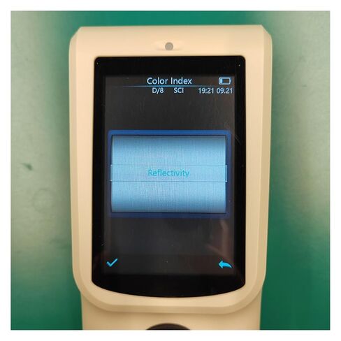 Portable Color Analyzer Digital Precise Color Reader CR8 Spectro Colorimeter D/8 Geometry for Color Capturing, Matching, Comparing, Saving Multi-Functional in Saudi Arabia