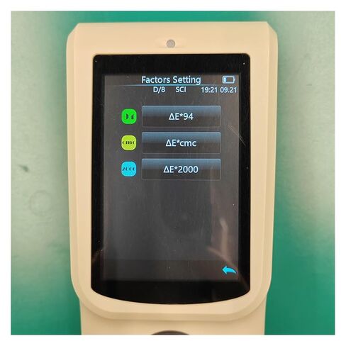Portable Color Analyzer Digital Precise Color Reader CR8 Spectro Colorimeter D/8 Geometry for Color Capturing, Matching, Comparing, Saving Multi-Functional in Saudi Arabia