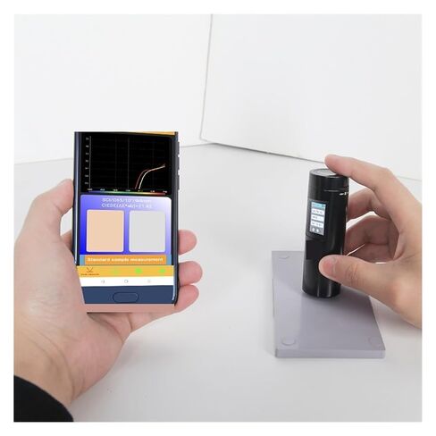 Digital Pocket Colorimeter, 45/0 Colorimeter CR4505 Skin Color Meter Paint Plastic Color Difference Detection Tool Multi-Functional in Saudi Arabia