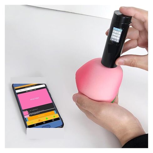 Digital Pocket Colorimeter, 45/0 Colorimeter CR4505 Skin Color Meter Paint Plastic Color Difference Detection Tool Multi-Functional in Saudi Arabia