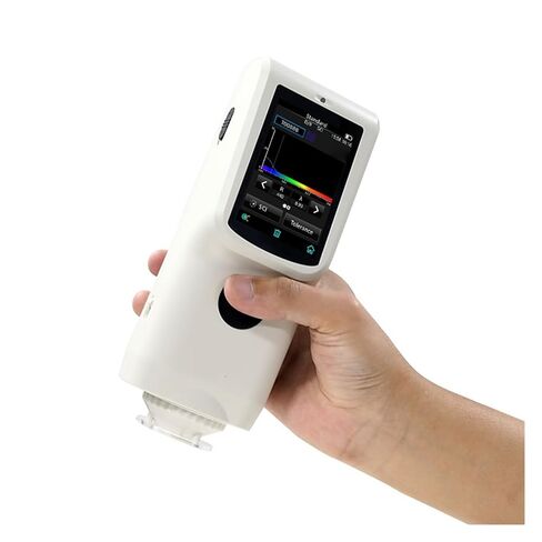 High Precision Colorimeter CR9 Intelligent Spectrophotometer Color Difference Meter Tester with Built-in Color Library Multi-Functional in Kuwait