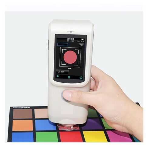 High Precision Colorimeter CR9 Intelligent Spectrophotometer Color Difference Meter Tester with Built-in Color Library Multi-Functional in Kuwait