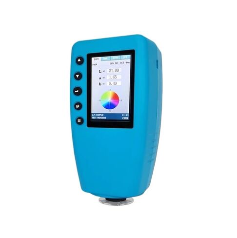 Handheld Color Meter Colorimeter Color Difference Meter Tester Plastic Colorimeter with Photodiode Array Sensor 4/8mm Measurement Caliber Multi-Functional(WR-10QC) in Kuwait