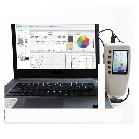 Portable Colorimeter WR18 Color Difference Meter with Caliber 4mm 8mm Digital Precise Color Analyzer Multi-Functional in Kuwait