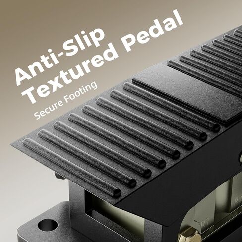 Heavy Duty Pneumatic Foot Pedal Valve for Motorcycle Lift, Air Foot Switch, 1.0MPa Aluminum Control Valve with Silencer, Non-Slip Pedal, Floor Mount for Motorcycle Lift Table & Air Cylinder in Kuwait