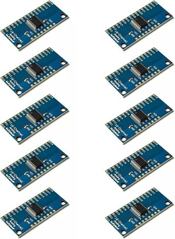 Pack of 10 CMOS 16CH Multiplexer Break Out Module with Fast Speed Performances and ESDs Protections for Electronics Breakouts Board Module in Kuwait