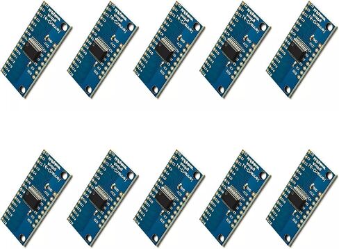 Pack of 10 CMOS 16CH Multiplexer Break Out Module with Fast Speed Performances and ESDs Protections for Electronics Breakouts Board Module in Kuwait