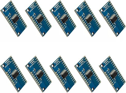 Pack of 10 CMOS 16CH Multiplexer Break Out Module with Fast Speed Performances and ESDs Protections for Electronics Breakouts Board Module in Kuwait