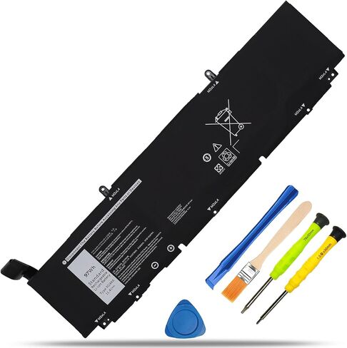 XG4K6 استبدال بطارية الكمبيوتر المحمول لـ Dell XPS 17 9700 9710 9720 9730 Precision 5750 5760 5770 Series P92F P92F001 P92F002 P92F003 01RR3 F8CPG OF8CPG 5XJ6R KVPMY 0YY3V KRDHV 11.4V 97Wh 80 71 مللي أمبير in Kuwait
