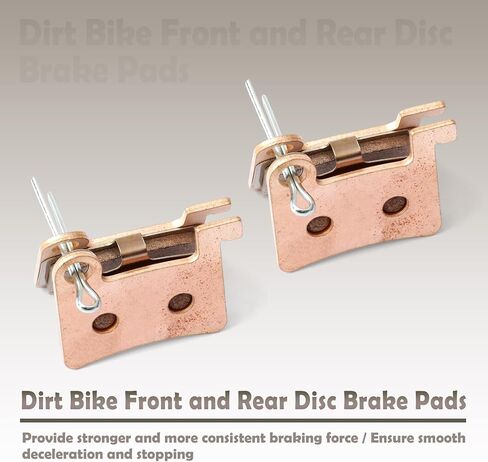 2PCS Sintered Brake Pads Replacement for GT73 for Macfox X2/X7 Dirt Bike Front and Rear Disc Brakes Pads, for Macfox X1S Hydraulic Disc Braking Only, Electric Mountain Bike E-Bike Accessories in Kuwait