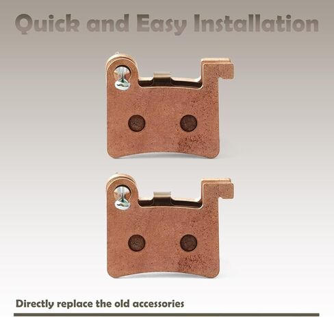 2PCS Sintered Brake Pads Replacement for GT73 for Macfox X2/X7 Dirt Bike Front and Rear Disc Brakes Pads, for Macfox X1S Hydraulic Disc Braking Only, Electric Mountain Bike E-Bike Accessories in Kuwait