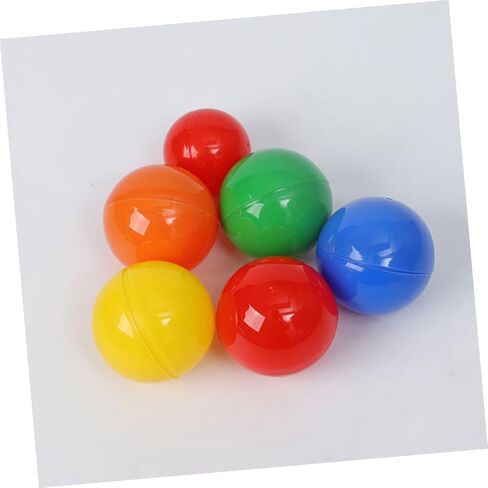 BESPORTBLE 100pcs Red Seamless Openable Lottery Balls for Party Games and Raffle Drawings PVC Sphere Game Supplies for Carnival Christmas Indoor Entertainment Activities in Kuwait
