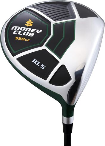 Green Money Club Driver عالي الإطلاق ضخم 520cc 10.5 درجة حجم الرأس للرجال الطول القياسي لليد اليمنى فقط عمود جولف عادي R Flex من الجرافيت in Kuwait