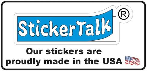 StickerTalk Watch Your Step Vinyl Stickers, 2.5 inches by 1.5 inches in Kuwait