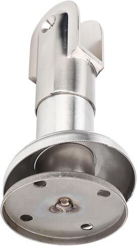 Durable Stainless Steel Bathroom Partition Bracket for Public Bathrooms, Zinc Alloy, Suitable for Toilet Installation in Kuwait